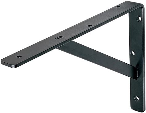 black metal brackets|black shelf brackets screwfix.